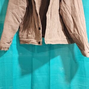 Mens Sherpa Corduroy Jacket